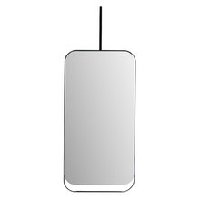 Allegra Steel Framed Rectangle Mirror